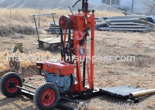 Portable 50 Meters Hydraulic Core Drilling Machine