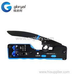 GL-669 black oxide coated crimping tool for cat.7 cat6 cat5 modular plug Network modular crimping tool