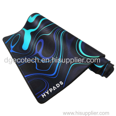 non slip natural rubber base speed polyester fabric custom printed gaming mouse pad mouse mat