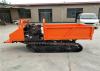 Mini Rubber Track Dumper Track Transporter 0.8 Ton For Farm / Mining