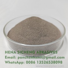 Abrasive media aluminum oxide 180 coffee color