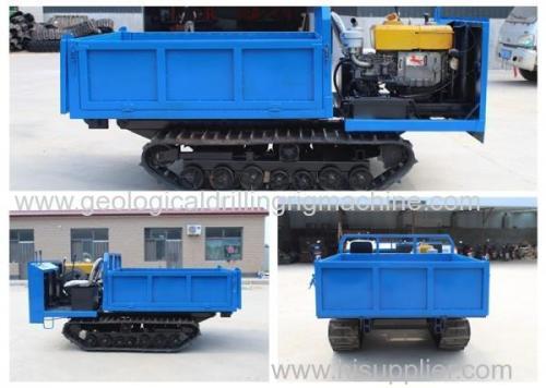 Blue Hydraulic Mini Track Transporter