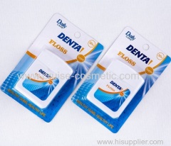 Dental products mint waxed nylon professional OEM/ODM dental floss.