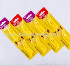 Gum care L shape wire dental toothpick orthodontic tooth brush and pick interdental brush