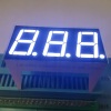 Halogen Free Pure White 3 Digit 14.2mm 7 Segment LED Display Common Cathode for Air Fryer