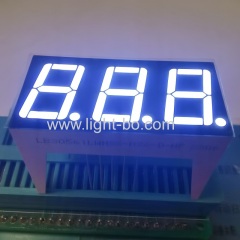 3 digit 14.2mm;3 digit 0.56";14.2mm white display;halogen free; 3 digit 0.56" white; white led display
