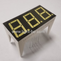 Halogen Free Pure White 3 Digit 14.2mm 7 Segment LED Display Common Cathode for Air Fryer
