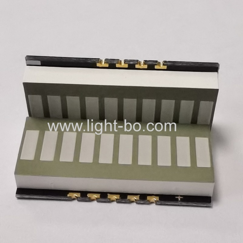 Thanh đèn led 10 đoạn SMD hai màu đỏ/xanh lá cây độ sáng cao cho xe đạp điện