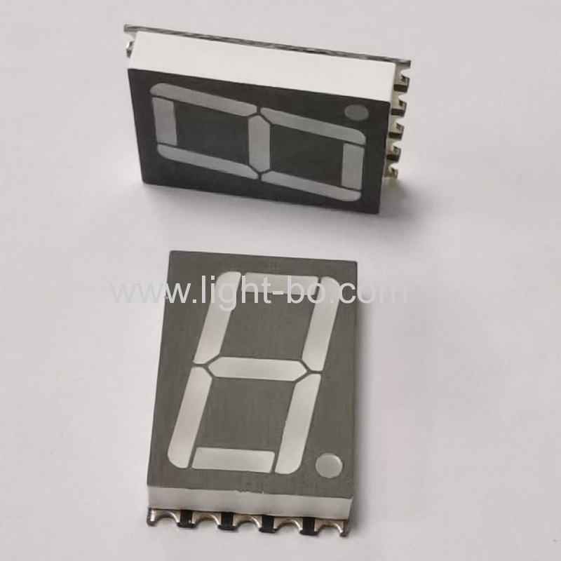 ultra parlak mavi 14.2mm tek haneli smd 7 segment led ekran ortak anot