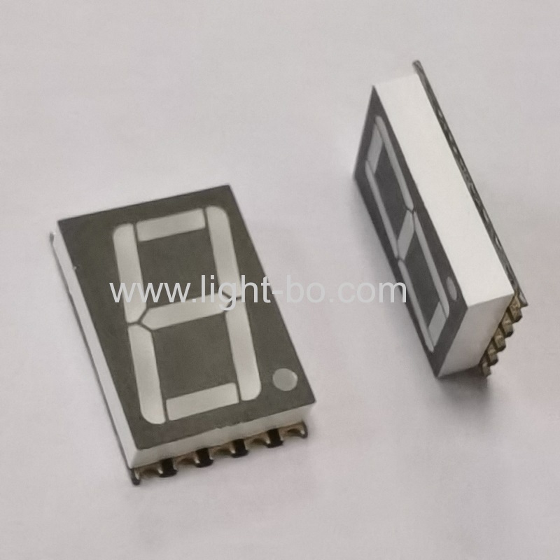 ultra parlak mavi 14.2mm tek haneli smd 7 segment led ekran ortak anot