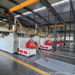 SPC floor extrusion production line equipment