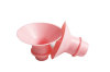 Breast pump silicone flange