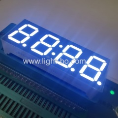 0.56" led clock display;white clock display;0.56" white clock;4 digit white display;14.2mm white clock