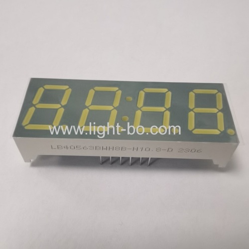 Ultra White 0.56 4 Digit 7 Segment LED Clock Display Common Anode for timer controller