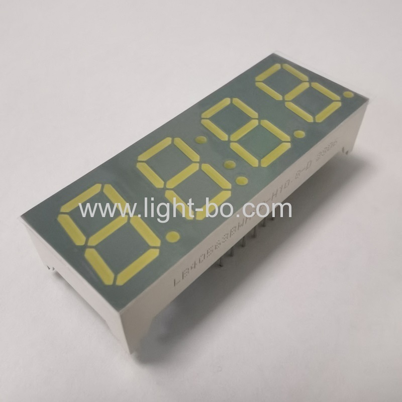 ultra bianco 0,56 "4 cifre 7 segmenti led display dell'orologio anodo comune per controller timer