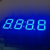 Ultra bright blue 14 PINS 4 Digit 14.2mm 7 segment LED Clock Display Common Anode for Instruments