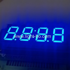 Ultra bright blue 14 PINS 4 Digit 14.2mm 7 segment LED Clock Display Common Anode for Instruments