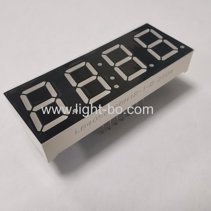 blu ultra luminoso 14 pin 4 cifre 14,2 mm 7 segmenti led orologio display anodo comune per strumenti