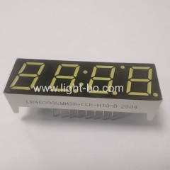 HALOGEN FREE Ultra white 4 Digit 10mm 7 Segment LED Clock Display Common cathode for Air Fryer