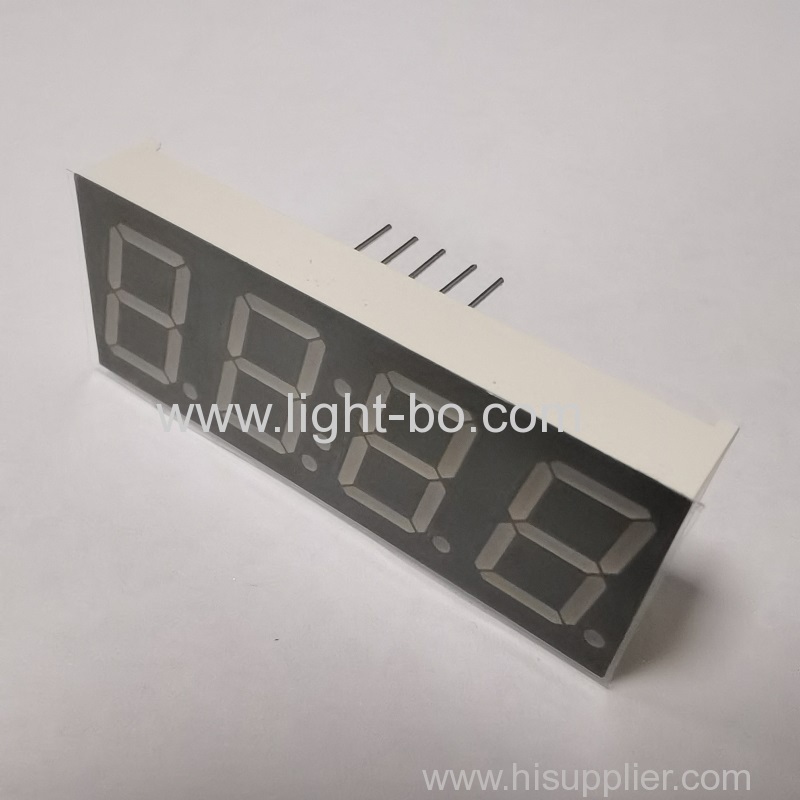 Superhellgrüne 0,56-Zoll-4-stellige 7-Segment-LED-Uhr mit gemeinsamer Kathode für Blutbankzentrifugen
