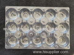clear plastic blister trays blister packaging stock containers material PET thickness 0.5mm