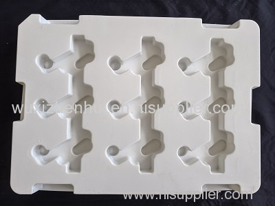 white plastic blister trays customized blister packaging trays for aotuo parts thickness 1mm