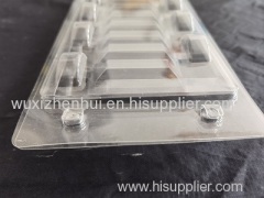 folding plastic blister trays material PVC blister packaging trays clamshellsmaterial PET