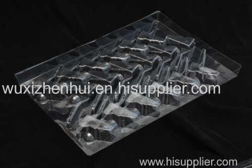  plastic blister trays customized blister packaging trays material PET  thickness 0.8mm