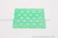 green vacuum plastic blister trays for auto parts blister packaging inner trays material PET