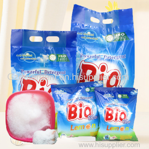 Wholesale 30g to 50kg China bulk laundry powder washing detergent powder