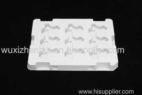 recyclable  white plastic blister trays for auto parts blister packaging trays material PET