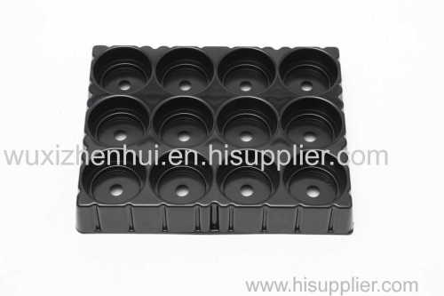 high-quality black plastic blister trays recyclable blister packing stock blister packs material PET
