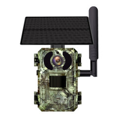 4W Solar Panel Sunny Recharge P2P Remote Control 4G Wild Animal Hunting IP Camera