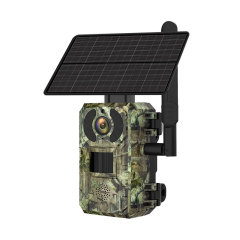 16MP HD Photo 4G Solar Power Outdoor Hunting Camera P2P Mobile Control Sunny Battery Recharging Wild Animal Camera