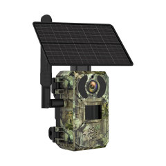 16MP HD Photo 4G Solar Power Outdoor Hunting Camera P2P Mobile Control Sunny Battery Recharging Wild Animal Camera