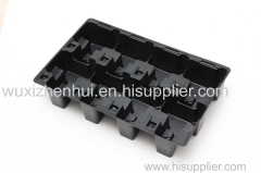 black plastic blister trays recyclable blister packaging stock customized containers material PET