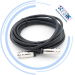 5M Length 1 To 2 AISG Control Ret Cable For RRU And RCU / Huawei ZTE Straight Plug Circular 8pin Communication Cable