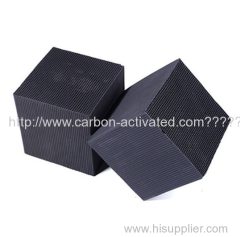 Industrial Waste Gas Treatment Air Purification Deodorization Honeycomb Activated Carbon