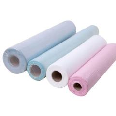 hospital exam bed sheet paper rolls/massage spa couch cover roll
