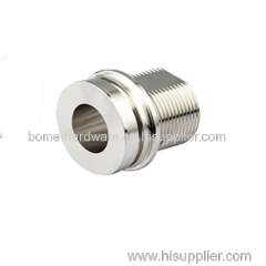 OEM Processing Aluminum Brass Stainless steel Machined turned adapters