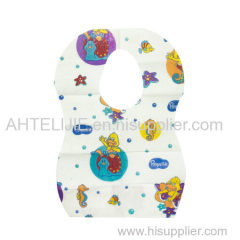 Disposable Waterproof Super Soft Apron for Baby