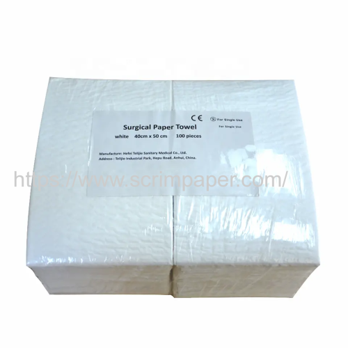 High Quality Dust-free Surgical Kit Accessories Scrim Reinforced Paper Towel