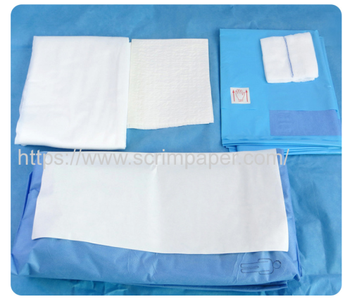 Dust-free Surgical Kit Accessories Scrim Reinforced Paper Towel