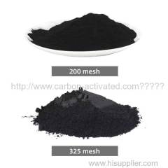 Powder Coconut Shell Charcoal Power Activated Carbon For Oil Decoloration