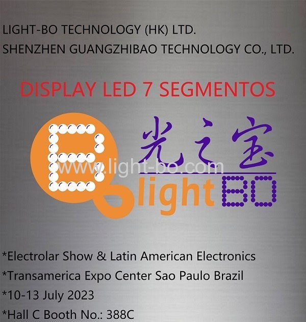 Light-Bo wird an der Electrolar Show 2023 im Intransamerica Expo Center in Sao Paulo, Brasilien, teilnehmen