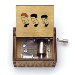 CARVING WOODEN MUSIC BOX SLAM DUNK