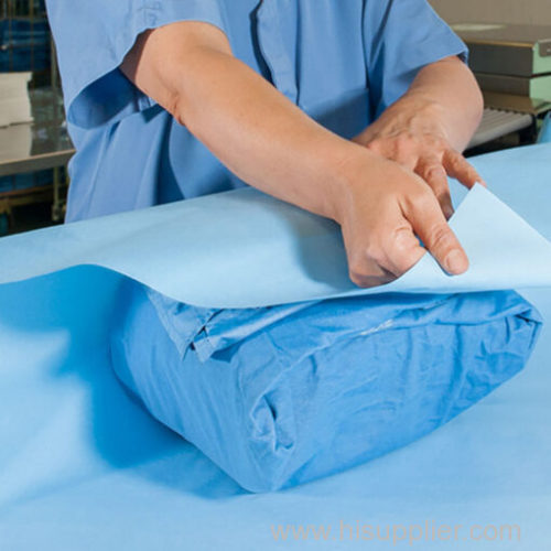 Absorbent Disposable Isolation Exam Gown