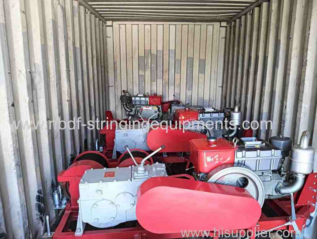 Motorised Winches exported to South East Asia Countries