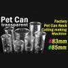 plastic pet jar can neck cutter machine