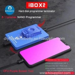 iBox 2 BGA110 PCIE Nand Programmer DFU Purple Screen Box for iPhone iPad iPod